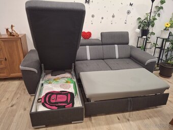 ROZKLÁDACÍ SEDACÍ SOUPRAVA S ÚLOŽNÝM PROSTOREM - 5