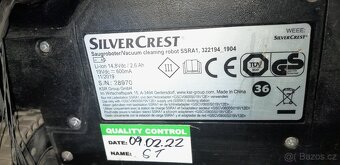 Robotický vysavač Silvercrest - 5