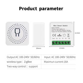 Zigbee, tuya, Smart Life - chytré relé - 5