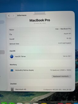 Macbook PRO 13 2020 M1 16/512 - 5