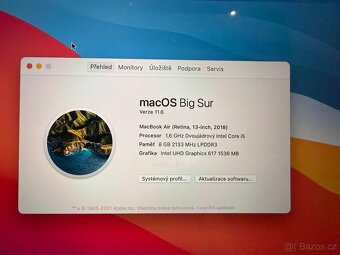 Apple Macbook Air intel 1,6GHz/8GB/128GB - 5