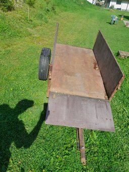 přívěsný vozík sklopny - 5