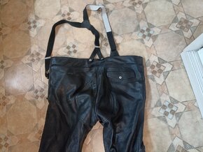 Kožené kalhoty na motorku XXL vel 60 - 5