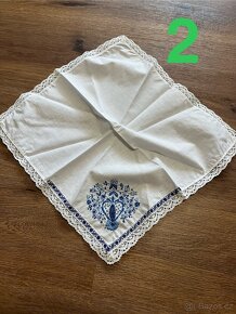 Různé Vejskáčky(kapesníky) Chodský kroj - 5