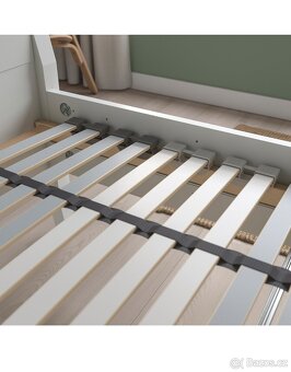 IKEA HEMNES 160x200 s roštem a matrací - 5