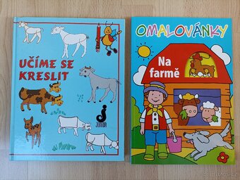 Dětské omalovánky,knihy, brožury - 5