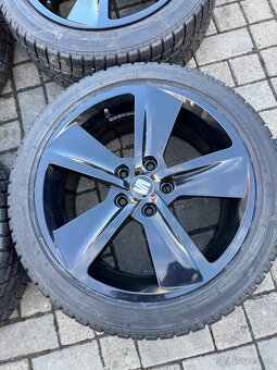 ORIGINÁL Alu SEAT, Škoda, Volkswagen - R17, 5x112 - TOP STAV - 5