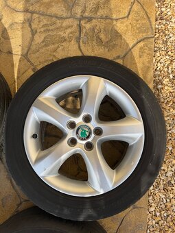 Alu kola Škoda Fabie 2 195/55 R15 - 5
