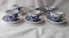 Prodám cibulák kávovou soupravu I.Tř. staré značení - 5