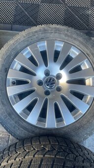 VW alu 5x112 R17 se zimními pneu 5mm - 5