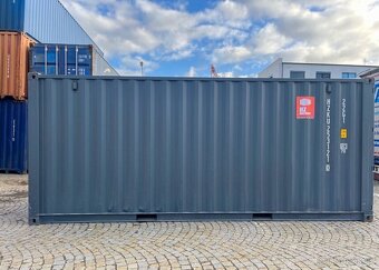 Lodní kontejner 6 m šedá tmavá Praha - 5