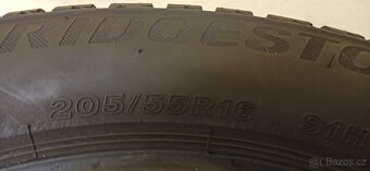Bridgestone Blizzak LM001 205/55 R16 91H 5,5-6,5mm - 5