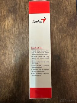 Webkamera Genius QCam 6000, Full HD - Nová - 5