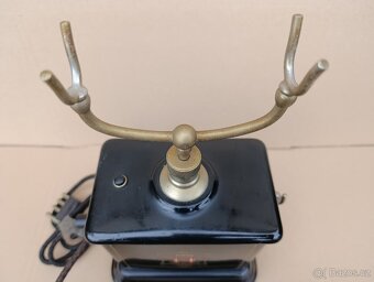 Velmi starý dánský telefon Jydsk, HEZKY ZACHOVALÝ - 5