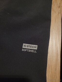 Tmavě šedá až černá softshellová bunda Icepeak 3P - 5