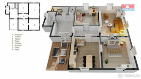 Prodej 1/2 rodinného domu, 110 m², Vitice - 5