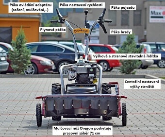 Mulčovač/sekačka DAKR Panter FD2H + M70, odpoč. DPH - 5