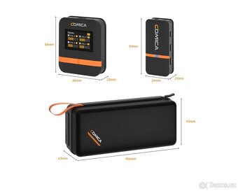 Comica Vimo Q 2,4GHz 4x bezdrátové mikrofony pro kameru - 5