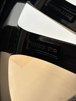 Alu kola Vw T5 T6 R20 Sportline Černý lesk + zimní pbeu - 5