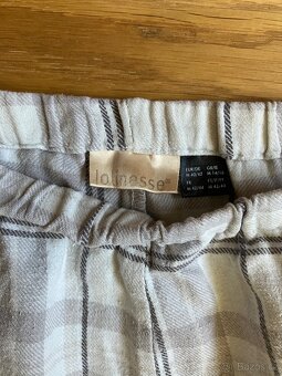 Dámské pyžamo se sobem flanel kalhoty Jolinesse - 5