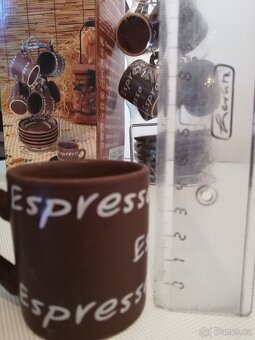 Set - sada šálků na espreso se stojánkem - 5