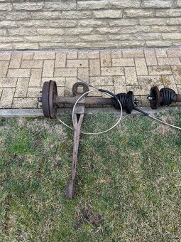 Zadní náprava široká Škoda 120L - 5