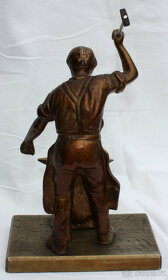 Socha kovář, soška, figura, figurka, busty, bysta, bista - 5