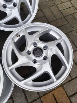 ALU 5x120 r16 BORBET - BMW, T5 - PĚKNÁ SADA - 5