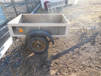 Přívěsný vozík jednoosý - 5