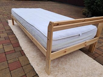 KOMPLET POSTEL S MATRACÍ A ROŠTEM  90/200 cm - 5