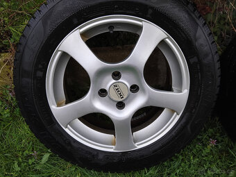 4KS ALU DISKY VČ. PNEU 90% VRANÍK UNI SMART 205/60 R16 - 5