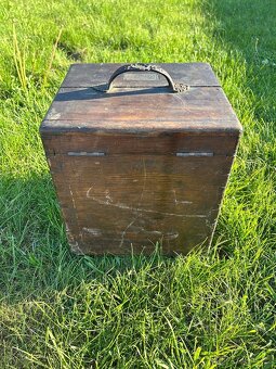 Dřevěná bedna, box, skříňka - 5