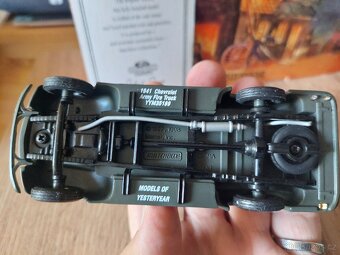 Matchbox yesteryear YFE27 CHEVROLET ARMY FIRE - 5