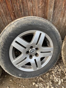 5x100 r15 originál ALU vw - 5