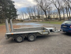 ✅Brzděný příves na bagr Ifor Williams 2700 kg, nová STk - 5
