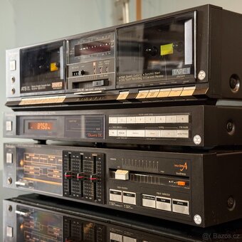 Technics sestava - zesilovač, tuner, kazeťák - 5