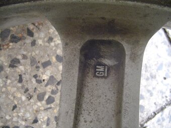 Opel alu kola disky originál Corsa Astra - 5