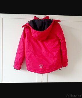 Dívčí lyžařská růžová bunda. - 5