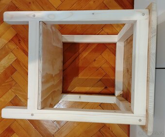 Stolička (štokrle) 40x40x53cm,, - 5