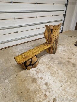 Lavička SRDCE V KVĚTU - 5