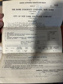 Staré dokumenty na autoveterana Nash z roku 1947 - 5