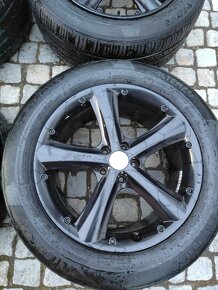 Prodám alu 20 RH 5x120 ET 50 Land Rover letní pneu - 5