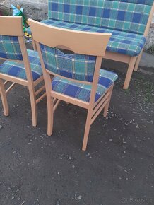 Prodám lavici se dvěmi židlemi - 5