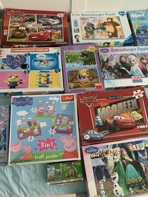 puzzle pro děti - asi 25-30 kusů - 5