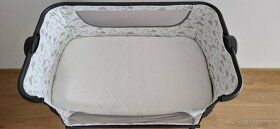 Dětská přístavná postýlka Lionelo Timon Grey - 5