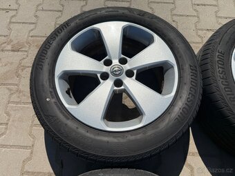 4x al kola 5x115 17 + pneu letní 225/55 R17 - 5