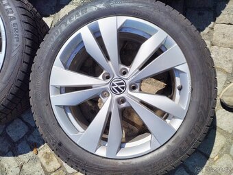 VW ID.3 orig. zimni kola 5x112 + 215/55/18 ZIMA - 5