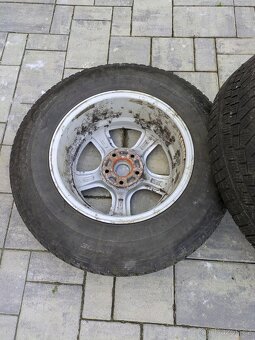 Alu kola R16 + zimní pneu - 5