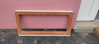 Okno 1160 x 545 mm - Zlatý dub/bílá - 5