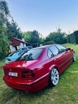 Prodám Bmw E39 Sedan 528i manuál ImolaRot 2 Mpaket - 5